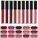 HENGSONG Liquid Lipstick Lip Matte Lipgloss Sexy Lips Makeup Tool For Women Ladies (6#)