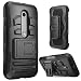 Produktbild i-Blason Moto G 3rd Generation Case, Prime Serie für Moto G 3 Gen (2015 Release) mit Standhalter und schwenkbarem Gürtelclip/Zubehör