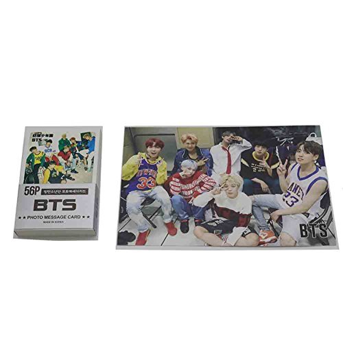 BTS KPOP Bangtan niños Mini Juego de tarjetas con fotografía 58pcs