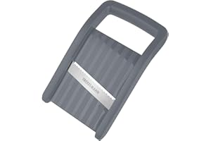 Fackelmann 45293 Mini mandoline, tranche légumes manuel, mandoline, Acier inoxydable, Plastique, 17,5 x 10,2 x 1,8 cm, Noir