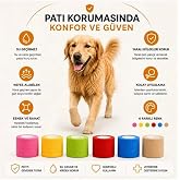 Mucit Home Kedi ve K&ouml;pek Pati Bandajı - Su Ge&ccedil;irmez - Kendinden Yapışkanlı