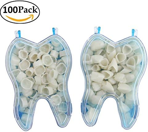 100 PCS Mixed Dental Temporary Crown Kit Anterior Front &amp; Molar Posterior 50 of each