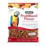 comida loros harrison No supplements required ZuPreem Fruit Blend Diet for Large Birds, 3.5-Pound by ZuPreem