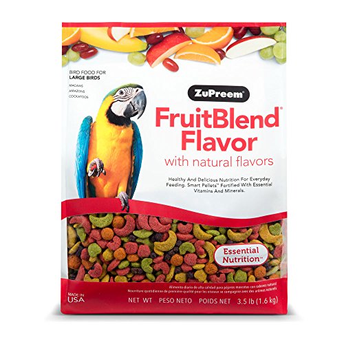 ZuPreem Fruit Blend Diet for Large Birds, 3.5-Pound by ZuPreem