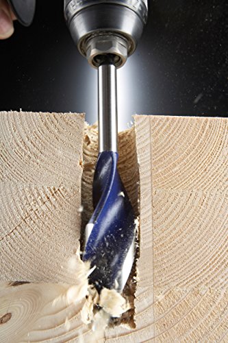 Irwin Blue Groove 6X Holzbohrer 20 mm, 3 Schneiden mit Sporne, 1/4in-6kant-Schaft, 10506622 - 4