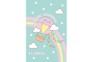 AGENDA DOCENTE SETTIMANALE A COLORI: Diario per insegnanti della Scuola Primaria Anno Scolastico 2023/2024