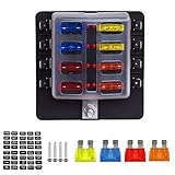 Caja de fusibles independiente de 8 vías ATC/ATO Blade-Proteja su sistema de energía y equipo contra molestias y daños.