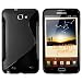 Produktbild mumbi TPU Skin Case für Samsung Galaxy Note N7000 Silikon Tasche Hülle - Silicon Protector Schutzhülle schwarz