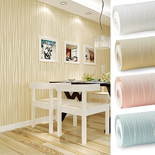 Kinlo 3D DIY White Wallpaper Self-adhesive Wall Sticker Brick Stone Stereo 0.53 X 5M No Glue Required