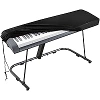Copertina del pianoforte, Estensibile Velluto Copertura Antipolvere Kaifire Copertura antipolvere di nylon tastiera di pianof
