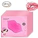 Produktbild 10 Stück Lippe Maske, Collagen Lippe Gel-Maske, Kollagen-Kristall Lippe Film Paste/Lippenpads, CIDBEST® Beauty Make-up Lippenpflege Zubehör, Anti Dry Ageing Falten Membrane Moisturizing Lip Mask, Machen Sie Ihre Lippe attraktiv und Sexy