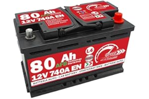 SMC Batteria Auto Speed L4 AFB Start & Stop - 12V 80Ah 740A +DX