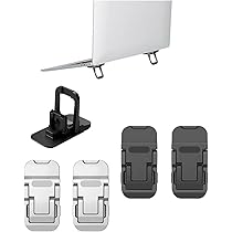 2 Supporti Pieghevoli Per Laptop - Alzatine Ergonomiche Antiscivolo - Foto 13