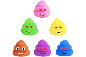 POPOYU Mochi Squishy Papa, 6 sztuk zabawek Fidget Toys Squishies, zabawka do wyciskania, na Boże Narodzenie, dla dzieci, dziewcząt, chłopców, prezent urodzinowy dla kobiet
