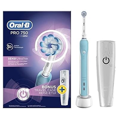 Oral-B PRO 750 Sensi Ultrathin Brosse à Dents Électrique par Braun