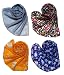 Letz Dezine ™ Printed Poly Cotton Scarf and Stoles, Set of four mullticoloured stoles RS.399.00
