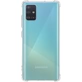 KZY İletişim Samsung Galaxy A51 ile uyumlu ile Uyumlu Kapak K&ouml;şe Korumalı Airbag Antishock Silikon Kılıf