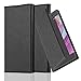Produktbild Cadorabo Hülle für Sony Xperia XA - Hülle in Nacht SCHWARZ – Handyhülle mit Magnetverschluss, Standfunktion und Kartenfach - Case Cover Schutzhülle Etui Tasche Book Klapp Style