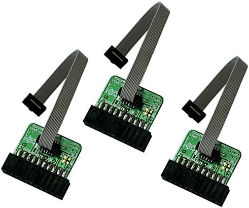 3 Pack Olimex ARM-JTAG-20-10 10 pin JTAG adaptor for ARM-USB-TINY-H and ARM-USB-OCD-H