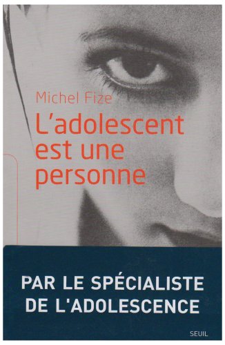 couverture de : Adolescent est une personne (L')