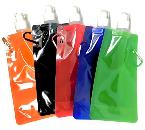 Sea View Treasures 20 Bulk Collapsible Water Bottle Assortment