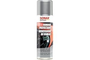 SONAX Producto para el cuidado de la goma (300 ml) renovador de goma, neumáticos, alfombrillas | N.° 03402000-544