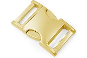 Ganzoo © Metall-Klickverschluss Zinc-Max | 1" Zoll | 25mm Gurt| Paracord 550 | Steckschließer | Steckverschluss | Armbänder | Hunde-Halsbänder | Rucksack-Riemen | versch. Farben