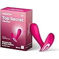 Satisfyer 'Top Secret Connect App' Vibrator 11 cm | Wearable Bluetooth Sex Toy | Clitoris Stimulation for You | Erotic Toy for Women | Stimulator in Small, Quiet and Strong | Pink