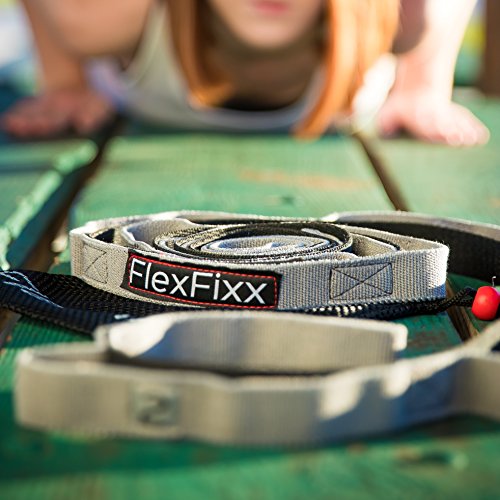 Premium Flexibilität Stretch-Out Strap – Fitnessband & Gymnastikband – Beste für Yoga, Dance & Workout – Resistance Widerstandsband & Expander mit Gratis Benutzerhandbuch - 8
