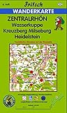Image de Zentralrhön: Wasserkuppe, Kreuzberg, Milseburg, Heidelstein (Fritsch Wanderkarten 1:35000)