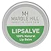 Marble Hill LipSalve 10g pot of 100% Natural Lip Balm. For dry, cracked lips prone to flaking and chapping. Moisturising and conditioning. For skin sensitive to additives of all kinds, including fragrances. Restores suppleness. Protects against cold weather and dry environments