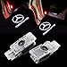 Price comparison product image HUAYIN 2 pcs Logo Door Lighting Door lamp Welcome Light Glow Door Car Door Projector Light Logo