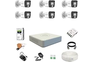 Clocite Hikvision 3K/5MP 8 DVR, 3K/5MP 6 + - + + + 2 TB HDD 8 CH SMPS + CCTV + BNC/DC