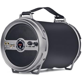 Amazon.in: Buy iBall Karaoke Barrel Portable Bluetooth Speakers (Black/Grey) Online at Low 