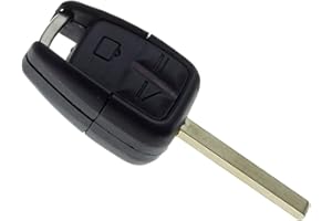 JONGO - Pokrowiec na klucze z ostrzem Kompatybilny z Opel i Vauxhall Vectra B, Omega B | Składany samochód 3-przyciskowy pilot zdalnego sterowania