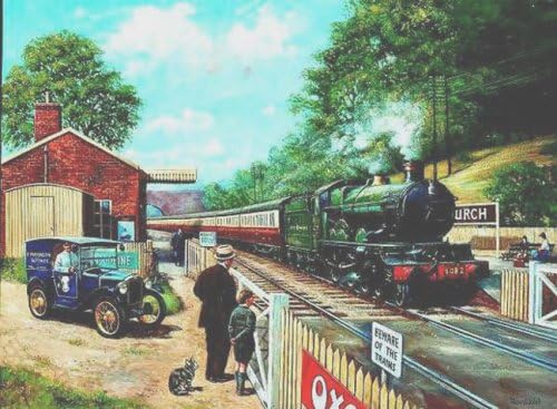 Parker Hilton - 1000 Piece Jigsaw Puzzle Trainspotting with Grandad