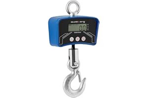 STEINBERG SYSTEMS Steinberg System - Dinamómetro SBS-KW-1TC - 1.000 KG - Precisión 0,2 KG - LCD