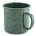 Produktbild Gracorgzjs 450ml Starry Sky Enamel Mug Outdoor Coffee Milk Water Beer Cup mit Griff-Grün