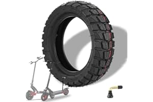 Felixstory 10x3/255x80 80/65-6 Pneus Tout-Terrain sans Tube pour Kugoo M4/M4 pro/Kaabo Wolf Warrior/Kaabo Mantis 10/Dualtron Zero 10X Trottinette électrique, Pneus Neige Plus Larges et Plus épais