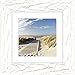 Produktbild Artland Modell-Rahmen Wand-Bild gerahmt mit Motiv Eva Gruendemann Nordseestrand auf Langeoog - Steg Landschaften Strand Fotografie Creme 50,4 x 50,4 x 1,6 cm A6WY