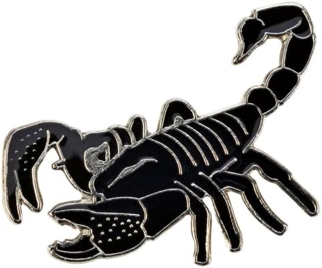 Blue Bug Lapel Pin, Badge, Brooch Scorpion