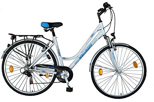 WBT107 Fahrrad 7 Gang Shimano Kettenschaltung Federgabel Korb Werkzeug - 2