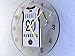 Produktbild FanPlastic Türkische Airlines euroleague-/Wanduhr, personalisierbar, kostenlose Personalisierung, Brose Bamberg Basketball Clock