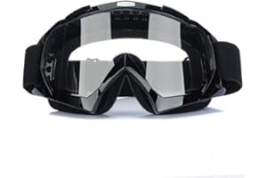 Binnan Occhiali Fuoristrada da Moto Anti-UV Motocross Occhiali Antivento e Antipolvere per Softair e Sport Gli Sport all'Aria Aperta