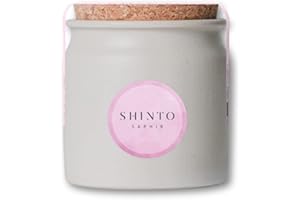 ‎SHINTO Shinto - Bio Matcha-Pulver "Saphir" - Prime Grade Grüntee-Pulver - wiederverwendbares Tongefäß - Direktimport aus Uji Japan - 30g