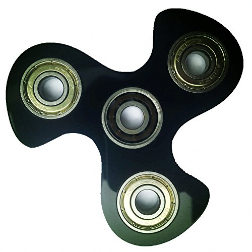 Tri Fidget Hand Spinner - Ultraschnelle Kugellager - Spielzeug Tolles Geschenk (Spinner mit 3 Kugellagern)