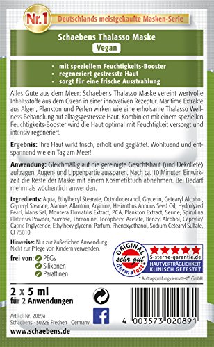 Schaebens Thalasso Maske, 15er Pack (15 x 10 ml) - 2