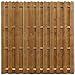 vidaXL Sichtschutzzaun Element Gartenzaun aus Holz vertikal