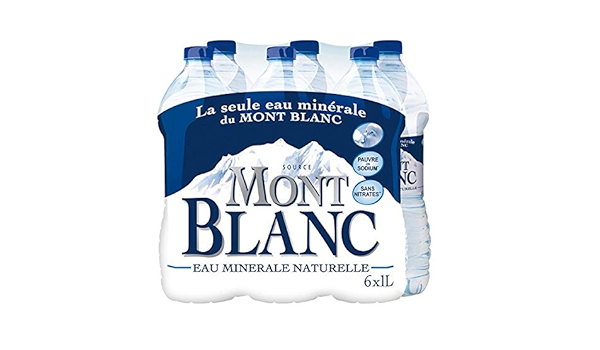 Mont Blanc Eau Minerale Naturelle Les 6 Bouteilles De 1l Prix Unitaire Livraison Gratuit En France Metropolitaine Sous 3 Jours Ouverts Amazon Fr Epicerie