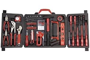 Mannesmann - M29065 - Gama de herramientas del hogar en maletín abatible